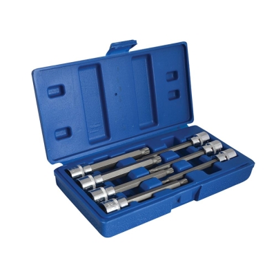 B/SPOT   EX LONG SPLINE BIT SOCKETS 7PC 3/8SD