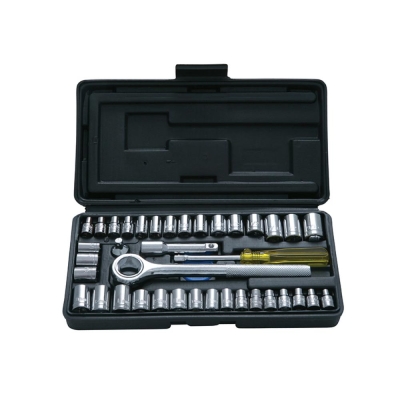 B/SPOT   SOCKET SET 40PCE MIXED            01535