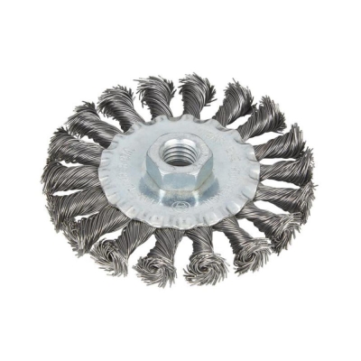 B/SPOT   4 IN TWIST KNOT WIRE WHEEL M14 X 2