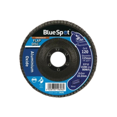 B/SPOT   SANDING DISC 120 GRIT             19696