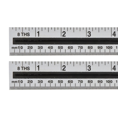 B/SPOT  ALUMINIUM RULE  6IN/150MM          33930
