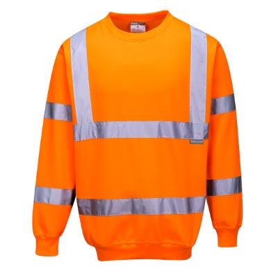 B303 Portwest Hi Vis Orange Sweatshirt