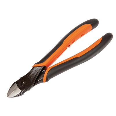 BAHCO    ERGO SIDE CUT PLIERS SPRING IN HANDLE