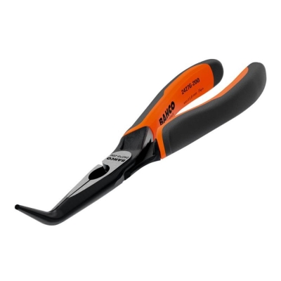 BAHCO   2427G-160 BENT SNIPE NOSE PLIER 160MM