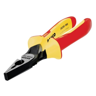 BAHCO   INSULATED COMBINATION PLIERS 180MM
