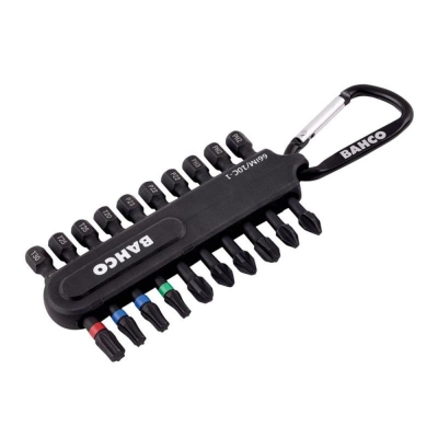BAHCO   10 PIECE MIXED IMPACT BIT SET (50MM)