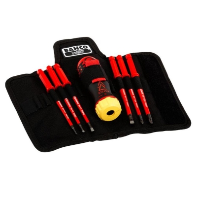 BAHCO   SET 6PC RATCHET SCREWDRIVER 1000V