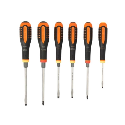 BAHCO   ERGO THR/BLADE SL+PH+HEX S/DR SET 6PC
