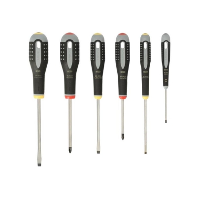 BAHCO   BE-9881 ERGO S/DRIVER SET 6PC SL/PH