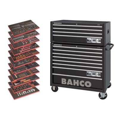 BAHCO      TOOL TROLLEY G/P TOOL KIT - 758 PCS