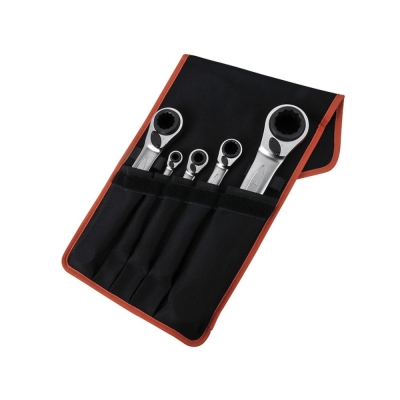 BAHCO   S4RM REV RATCHET SPANNER SET 5PC 8-36MM
