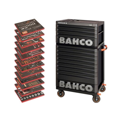 BAHCO     TOOL TROLLEY G/P TOOL KIT - 560 PCS