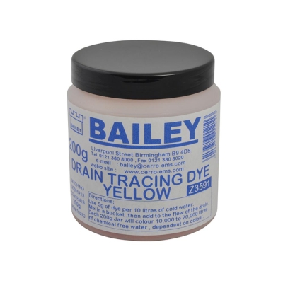 BAILEY  3591 DRAIN TRACING DYE - YELLOW