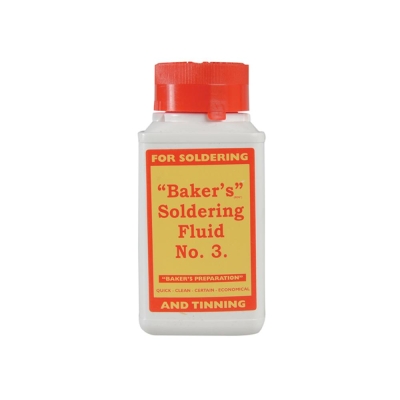BAKERS   NO.3 SOLDERING FLUID 125ML