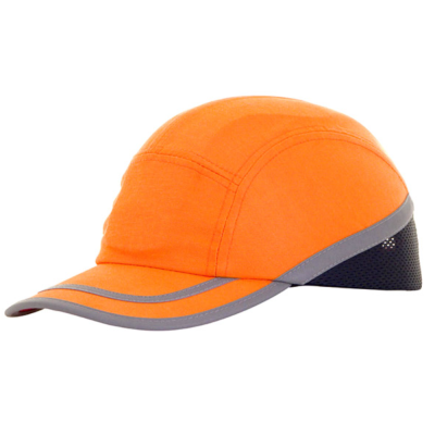 Hi Vis Orange Safety Baseball Cap