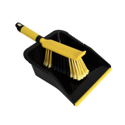 BULLDOZE PRO XL HEAVY DUTY DUSTPAN & BRUSH