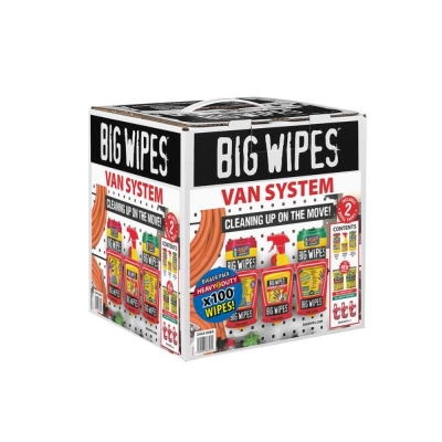 BIGWIPES VAN SYSTEM (8 PRODUCT KIT)