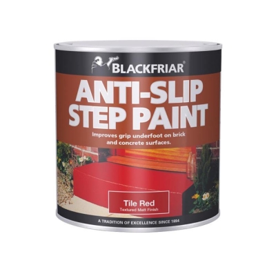 BLKFRIA SLIP RESIST STEP PAINT TILE RED 500ML