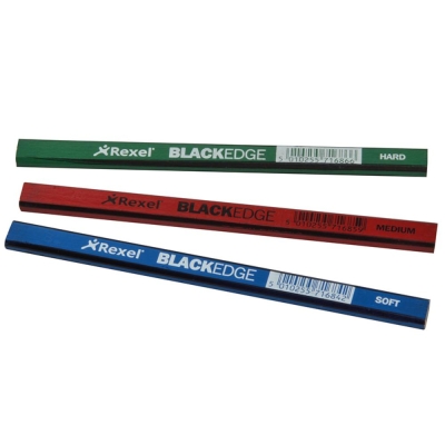 B/EDGE   34326 ASST (CARD 12) PENCILS ASSTD