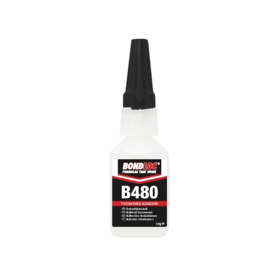 BONDLOC BLACK RUBBER TOUGHENED CYANOACRYLATE 20G