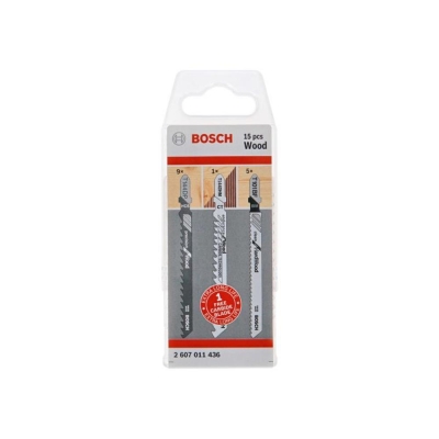 BOSCH   15PC SET WOOD INC. CARBIDE BLADE