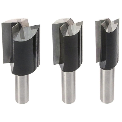 BOSCH   ROUTER BIT SET 6PC STRAIGHT 1/4IN