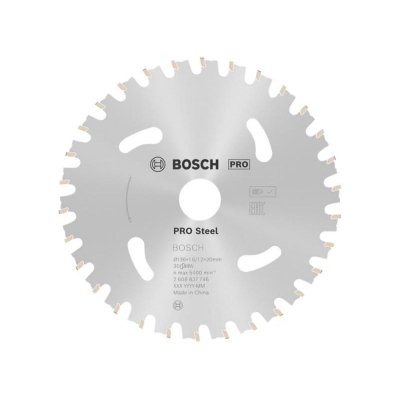 BOSCH   STANDARD  STEEL CSB CORDLESS 136MM T30