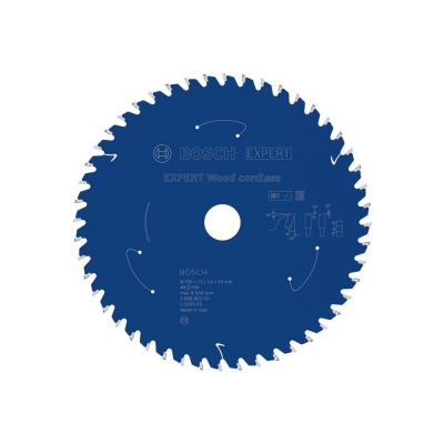 BOSCH   EXP WOOD C/LESS CIRC SAW BLADE 165MM 48T
