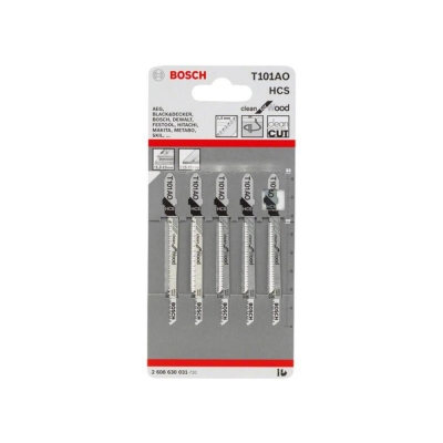 BOSCH   JIGSAW BLADE T101AO CLEAN FOR WOOD