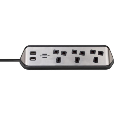 B/STUHL CORNER EXTENSION LEAD 3-WAY BLACK INLAY