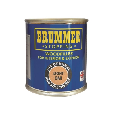 BRUMMER  WOOD FILLER LIGHT OAK 250G