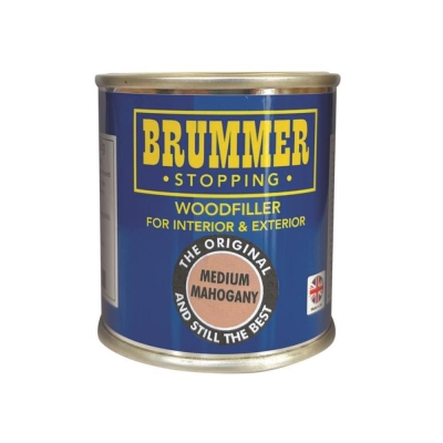 BRUMMER  WOOD FILLER MEDIUM MAHOGANY 250G