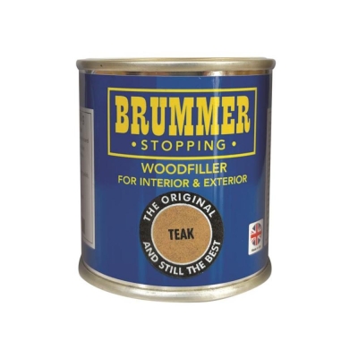 BRUMMER  WOOD FILLER TEAK 250G