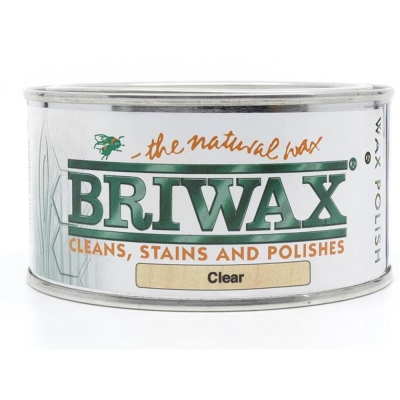 BRIWAX  WAX POLISH CLEAR 200G NEW
