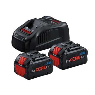 BOSCH   18V START SET 2XPROCORE 5.5AH + CHARGER