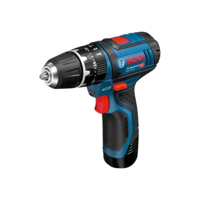 BOSCH   GSB12V-15 COMBI DRILL KIT 2X2AH