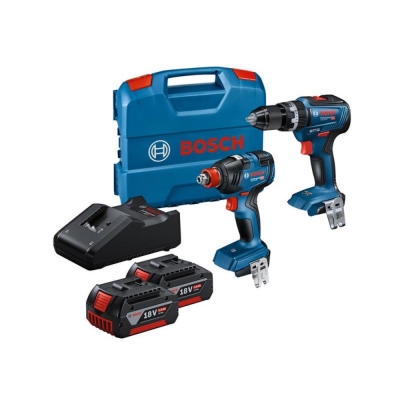 BOSCH    KIT GSB 18V-55+GDX 18V-200 2X5AH