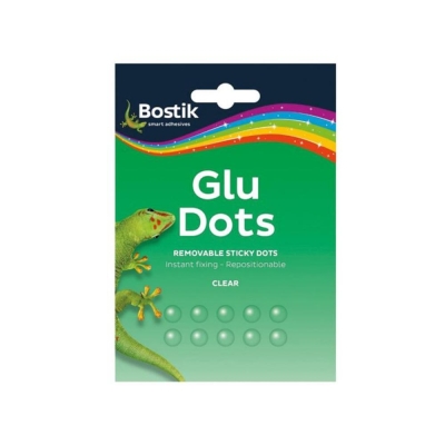 BOSTIK  805828 BLU-TACK GLUE DOTS REMOVABLE X64