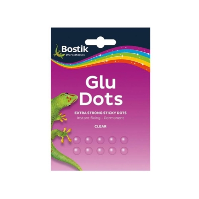BOSTIK  805811 BLU-TACK GLUE DOTS EXTRA STR X64
