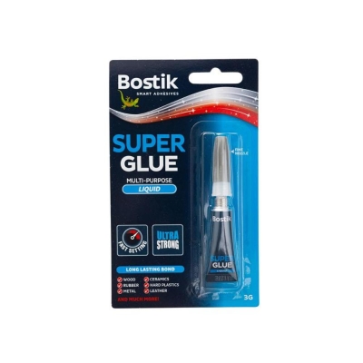 BOSTIK  SUPER GLU LIQUID TUBE 3G