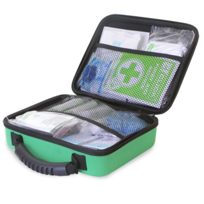 CLICK MEDICAL FAMILY FIRST AID KIT IN MEDIUM FEVA BAG