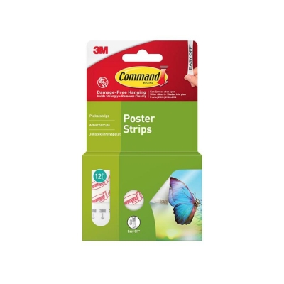 3M      17024-12 POSTER STRIPS X12