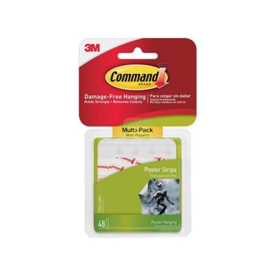 3M      17024-48 POSTER STRIPS VALUE PACK X48