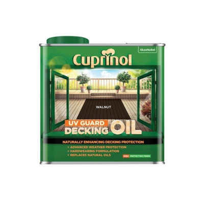 CUPRNOL UV GUARD DECKING OIL WALNUT 2.5L