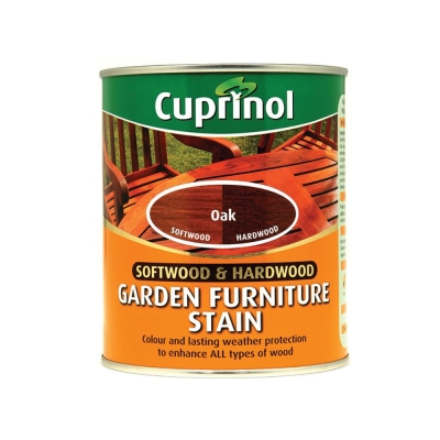 CUPRNOL SOFT H/WOOD FURN STAIN OAK 750ML