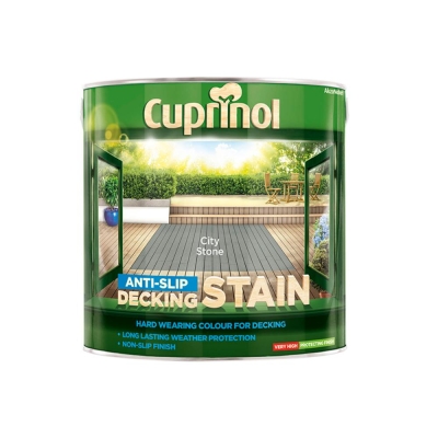 CUPRNOL ANTI SLIP DECK STAIN CITY STONE 2.5L