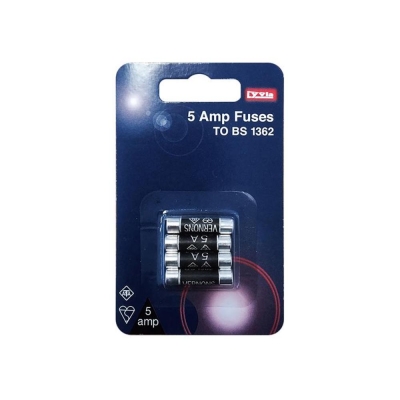 DENCON  5A FUSES PACK OF 4