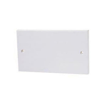 LYVIA   8809NB 2 GANG BLANKING PLATE