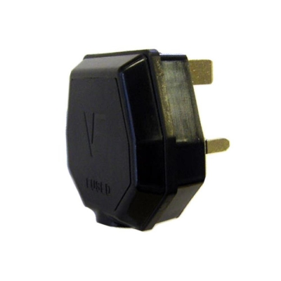 LYVIA   1709 BS1363/A BLACK PLUG 13AMP