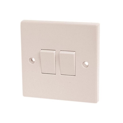 DENCON  SWITCH 10A 2 GANG 2 WAY